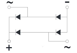 Single Phase Diode Bridge Circuit