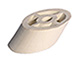 Keramische Kreuzstegringe mit Doppelring 3" 80mm