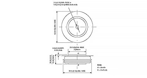Disc diodes