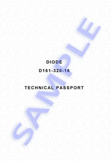 Diode Technical Passport