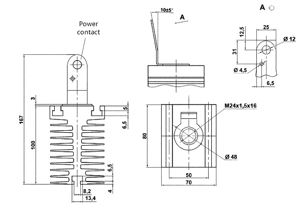 Heatsink dimensions