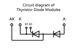 Circuit Diagram of Thyristor Diode Modules