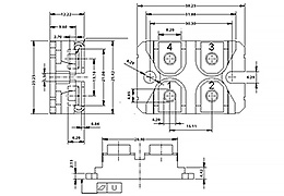 Outline of Thyristor Diode Module