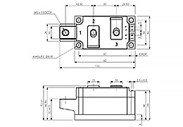 Outline of Thyristor Diode Module