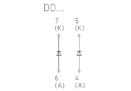 Topology of IGBT Module DD1200S17H4_B2