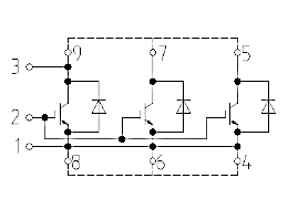 Topology of IGBT Module FZ2400R33HE4