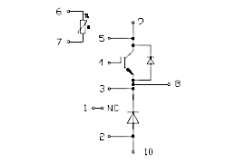 Topology of IGBT Module FD900R12IP4DV