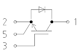 Topology of IGBT Module FZ400R12KE3_B1