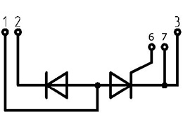 Thyristor Diode Module Circuit Diagram MD/T5