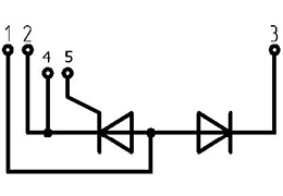 Thyristor Diode Module Circuit Diagram MT/D5