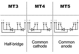 Connection diagram MT3-201-18-F