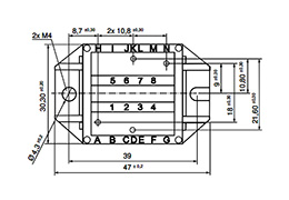 VBO21-08NO7 Bridge Outline