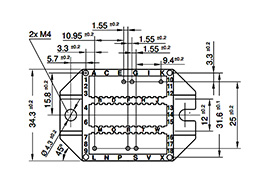 VBO88-08NO7 Bridge Outline
