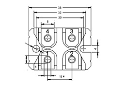 VBO40-16NO6 Bridge Outline