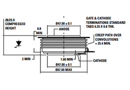 H1200NC20Y Dimensions