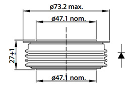 R95-900-28 Dimensions