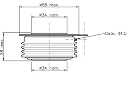 T73-600-22 Outline Drawing