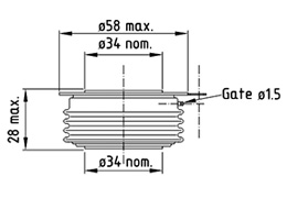 F73-500-08 Dimensions