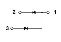 Circuit Diagram of Single Diode Module LD813245