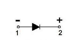 Diagramme de circuit d'un module à diode unique CS410899C