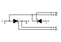 Circuit Diagram of Thyristor Modules