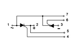 Circuit Diagram of Thyristor Modules Circuit Diagram of Thyristor Modules