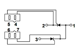 Circuit Diagram of Thyristor Modules Circuit Diagram of Thyristor Modules