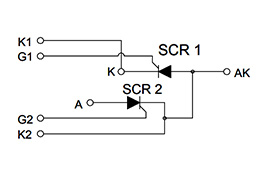 Circuit Diagram of Thyristor Modules