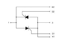 Circuit Diagram of Thyristor Modules