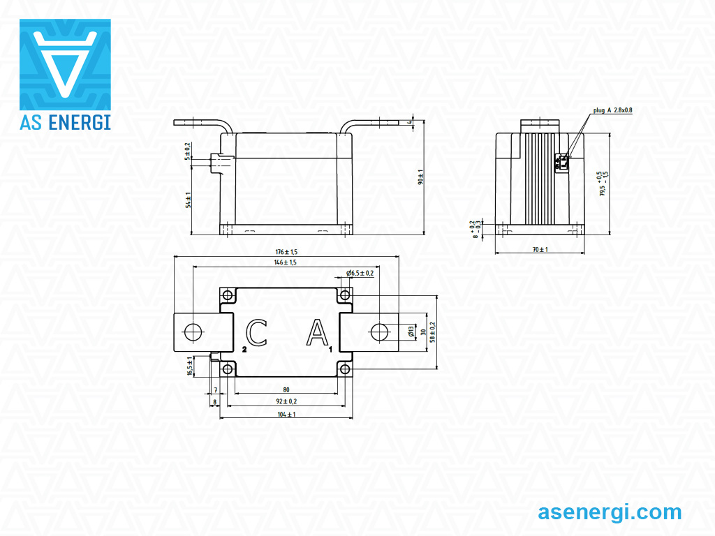 TTページ TZ800N16KOF TIM - Single Thyristor Module 800A 1600V Datasheet and