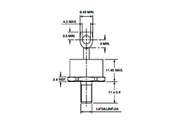 VS-50PFR140 Rectifier Stud Diodes outline