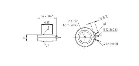 T188F dimensions