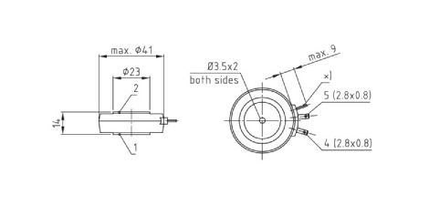 T308F dimensions