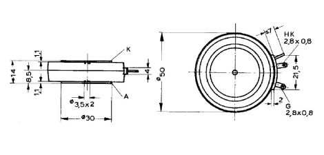T318F dimensions