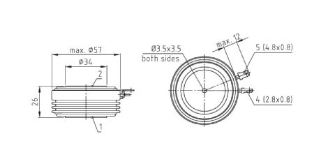 T600F dimensions