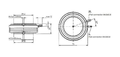 T670F dimensions