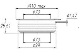 High Frequency Thyristor KA