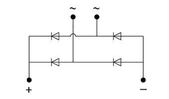Схема диодного моста QL