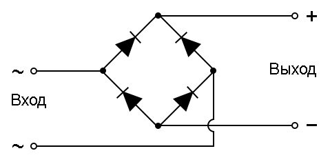 Схема диодного моста KBPC5010