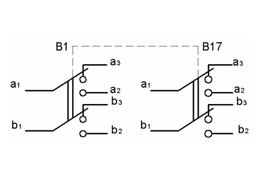 Электрическая схема коммутации кнопок ПК3-2