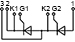 Схема тиристорного модуля МТТ13/3-800