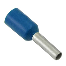 Наконечник штыревой втулочный изолированный DN01006 blue 1 Ø 1,7 мм