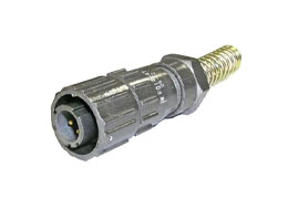 Разъем байонетный быстроразъемный FQ14-4pin TJ-8 кабельная вилка Ø14 мм, 10 А