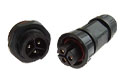 Фото герметичного разъема для кабеля серии SZC-280 3pin (IP68)