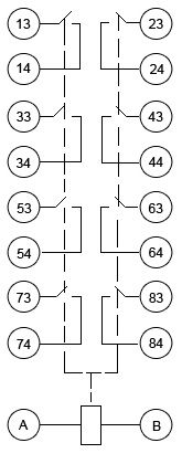 Схема электрическая принципиальная реле ПЭ-36 180