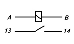 Схема электрическая принципиальная реле РПГ-2-2201