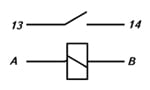 Схема электрическая принципиальная реле РПГ-6-2401