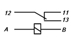 Схема электрическая принципиальная реле РПГ-8-2601