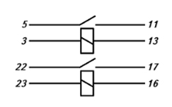 Схема электрическая принципиальная реле РПГ-9-05102