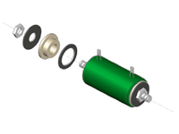 Схематическое изображение резистора С5-35В и крепления